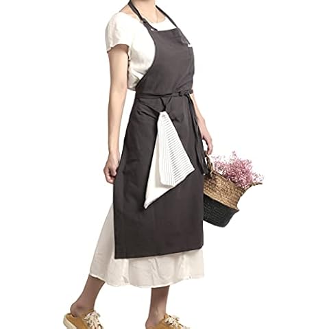 Pincy Soft Cotton Linen Adjustable Apron Cover