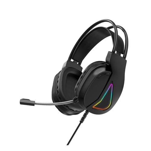 Auriculares gaming Irfora con luz RGB para largas sesiones en tu computadora