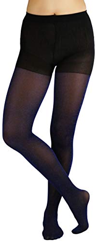 Image of ToBeInStyle Women's Shine & Shimmer Pantyhose Opaque Lurex Tights