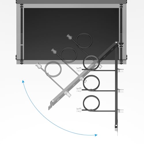Image of BNC Antenna Kit，19inch Antenna Re-Location Rack Mount Kit，Four BNC Connecting Cables 2FT，Compatible with Full-Rack Wireless Systems