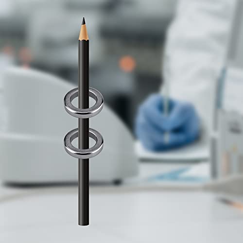 Realth Ring Neodymium Disc Magnets With Holes 2 Pack Round Applied Magnets For Crafts Arts Science Project And Automatic Transmission(Mc822) #TOP5