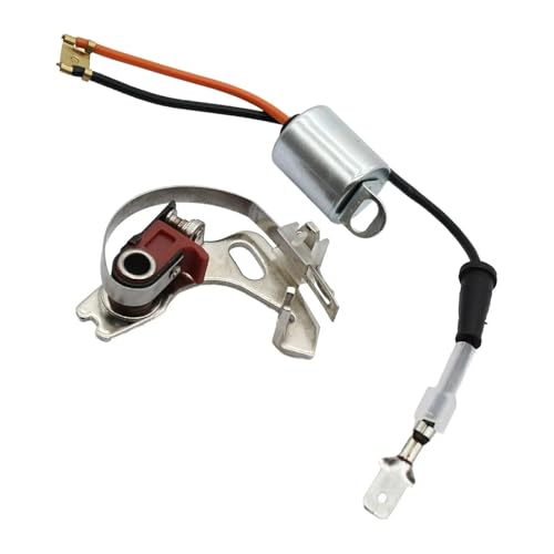 Distributor Points Condenser Set Professional Compatible For Lucas 43D 45D Ignition Tune Up Kit Classic Car Restoration
