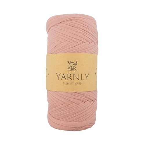 Premuim Quality T Shirt Yarn 200g Ball 55-60m Length (Dusky Pink)
