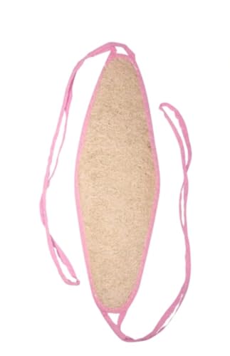 Kit Bucha Vegetal Esponja De Banho Esfoliante Grossa Para Lavar Costas e Touca de Banho - Natusfran