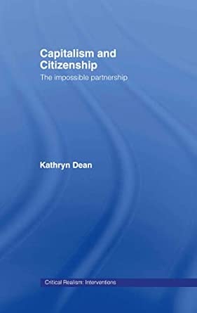 Capitalism and Citizenship: The Impossible Partnership book cover