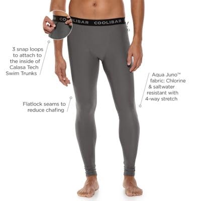 Coolibar UPF 50+ Men's Calasa Tech Swim Trunk Tights - Sun Protective2