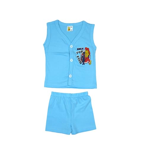 Image of New Born Baby Unisex Breathable Cotton Sleeveless Button Jhabla Dress | Boy & Girl Baby Clothe Size From 3 Months | Jabala Set for New Born | Pack Of 5 Combo