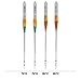 SINGER 4847 Universal Ball Point Machine Needles, Size 70/10, 80/12, 4-Count