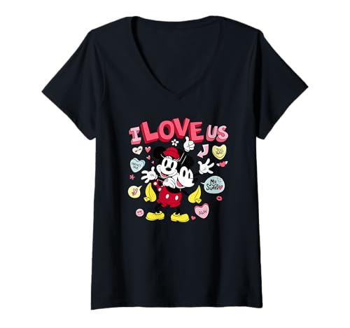 T-shirt Mickey Minnie I Love Us pour célébrer votre histoire d'amour au quotidien