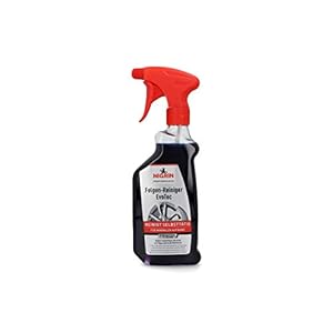 NIGRIN EvoTec Velgenreiniger, zelfactieve reiniger voor alle velgen, zuurvrij, met werkingsindicator, 500 ml