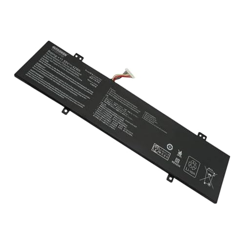 In Fashion ASUS対応 TP412UA - DB51T 【11.55V 3636mAh】 ブラック 対応用 PC 互換 バッテリー クリーニングシート付き(選択必要) 2025IA-STJP