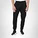 Lacoste Men's Tapered Leg Taping Sweatpants, Black, Medium