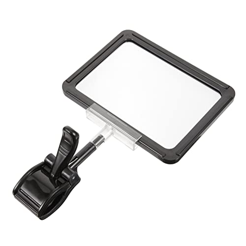 EXCEART Verstellbarer Schildhalter Aus Kunststoff Für Preisschilder Merchandise Anzeige Für Supermärkte Geschäfte Und Büros