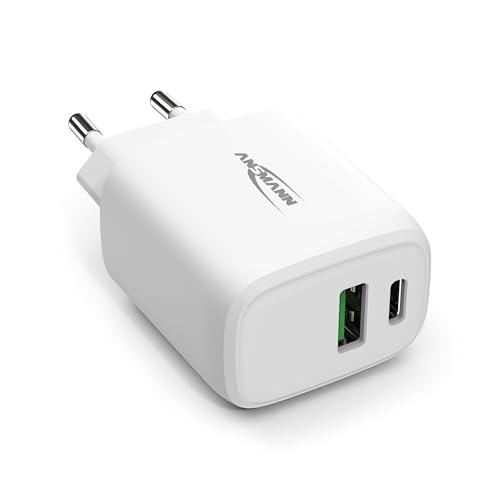 Chargeur USB ANSMANN HC218PDw adaptateur secteur rapide Power Delivery
