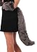elope Oversized Wolf Costume Tail for Kids and Adults