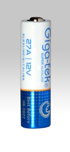 Image of LR27A 12v Alkaline Battery - Pack of 5 - (Compatible Models : A27, M27, VR27, L828)