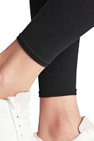 FALKE Damen Leggings Cotton Touch W Le Baumwolle einfarbig 1 Stück, Schwarz Black 3000, XL – Ansicht 5