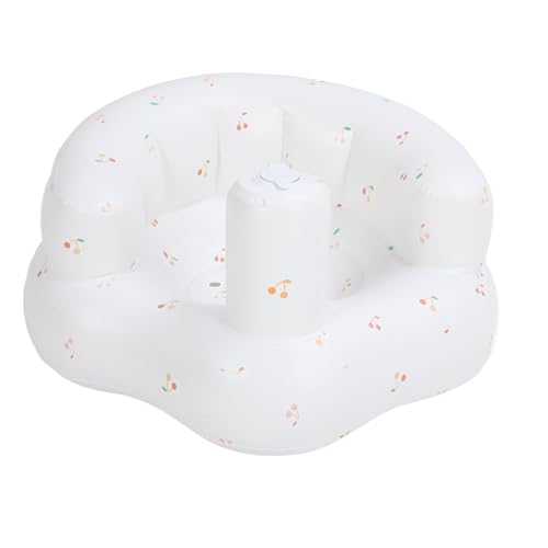 Baby Inflatable Seat, Baby Spine Inflatable Couch Chair PVC Comfortable Portable Baby Air Sofa for Home Lawn Beach