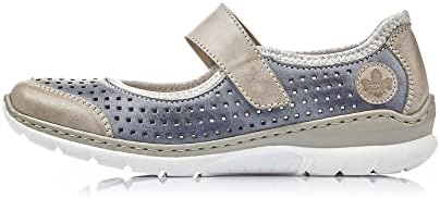 Rieker Women's L32B5-42 Mary Jane Shoes Blue | Image 4