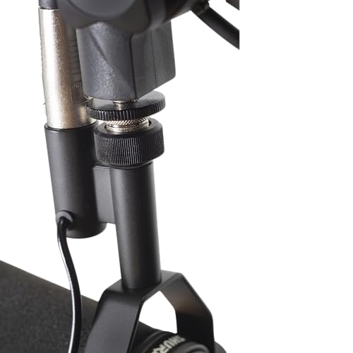Miniatura 10 de Gator Soporte Frameworks Deluxe Para Micrófono De Transmisión De Escritorio Para Podcasts Y Grabación; Cable Xlr Integrado Gfwmicbcbm3000