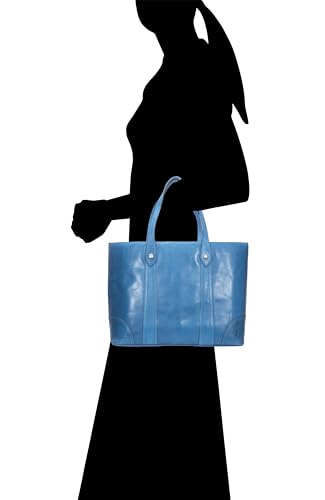 Image of Frye Women's Melissa Shopper Tote Bag, Stylist Large Handbag with Adjustable Strap & Pockets
