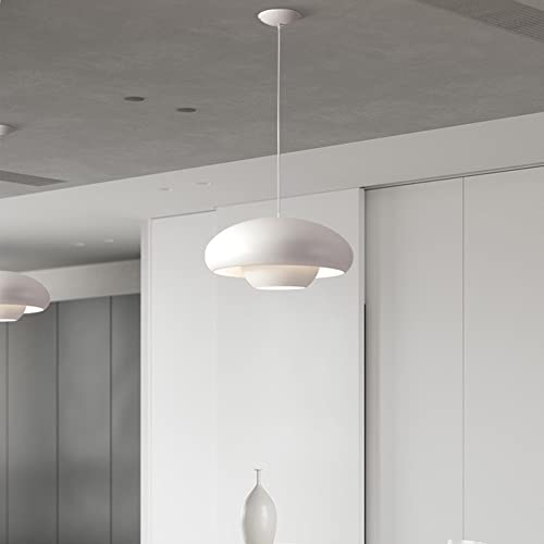 Mini lustre géométrique moderne luminaire suspendu de cuisine design simple E27 métal - 2