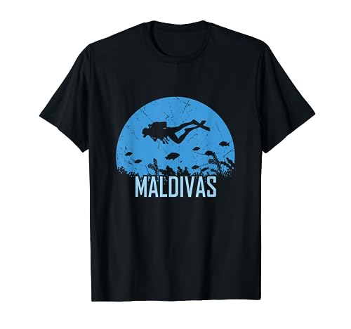 Buceo en Maldivas - Increíble vida silvestre subacuática Camiseta