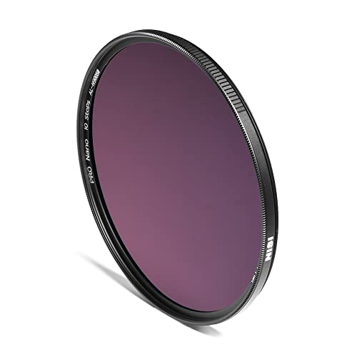 NiSi - 77 mm ND-Filter, runder HUC PRO Nano IR ND1000, 10-Stop, 3.0 Dichte, Neutraldichte-Kameraobjektivfilter, Nano-Beschichtung, IR-Reduzierung, Aluminiumrahmen, Langzeitbelichtung und NiSi - 77 mm ND-Filter, runder HUC PRO Nano IR ND1000, 10-Stop, 3.0 Dichte, Neutraldichte-Kameraobjektivfilter, Nano-Beschichtung, IR-Reduzierung, Aluminiumrahmen, Langzeitbelichtung und