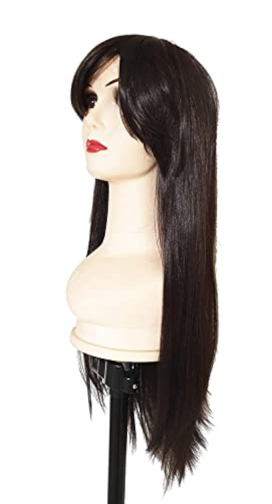 Women's Full Head Front Free Part Styling Hair Wig, 24 Inch
