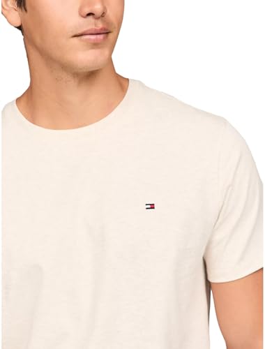 Image of Tommy Hilfiger Men's Stretch Jersey Crew Neck T-Shirt Gray