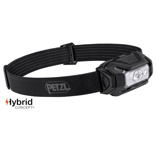 Petzl, Fascia Elastica Di Ricambio Per Aria, Elastyczne Zapasowe Opaskę Na Przednie Lampy, Czarny, U, Unisex Dorosły