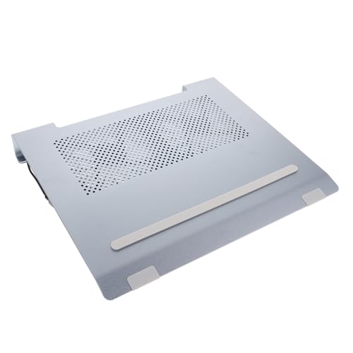 Base para laptop de aleación de aluminio con ventiladores y altura ajustable miniatura 4