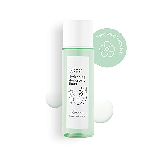 Elizabeth Mott Hyaluronic Acid Face Toner | Korean Skincare Hydrating Serum For Dry, Dull Skin | Cruelty-Free And Vegan, 5.28 Oz #TOP1