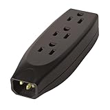 AudioQuest Power Strip Plug, Single (1) IEC Male to Three (3) IEC Female