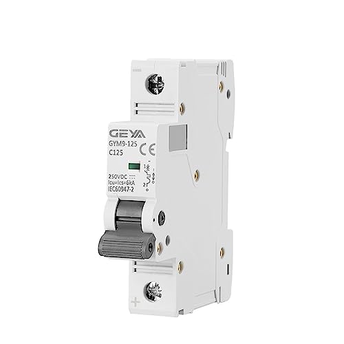 Disjoncteur DC 250V 100A 1P magnétothermique pour tableau électrique