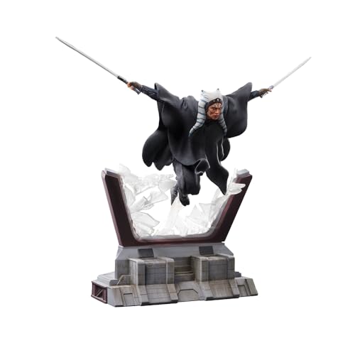 Ahsoka Tano statuette 1/10 Deluxe, décorez votre bureau avec la légendaire héroïne Star Wars