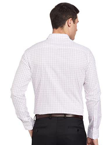 Image of Park Avenue Men's Checkered Slim Fit Shirt