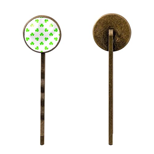 Épingles à cheveux trèfle vert barrette pinces accessoires de tête
