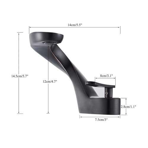 Robinet mitigeur laiton sur pont haute précision au design minimaliste - 6