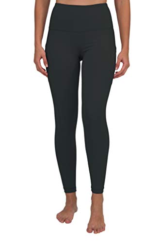 90 Degree By Reflex Power Flex Yoga Pants - High Waist Squat Proof Ankle Leggings With Pockets For Women - Spring Teal - Medium #TOP1