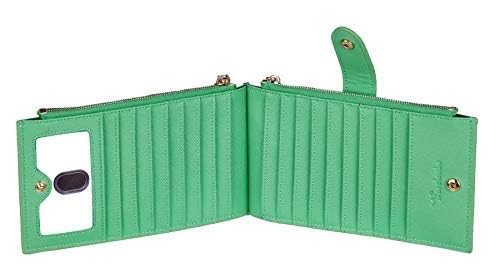 Image of Travelambo RFID Wallet Women Large Size Bifold Multi Card Wallet Case with Zipper Pocke Credit Card Holder for Women
