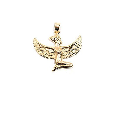 Ciondolo Placcato in oro - Nefertiti - Egitto dea