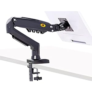 NB North Bayou Monitor Desk Mount Stand Full Motion Swivel Monitor Arm with Gas Spring for 17-30”Computer Monitors(Within 4.4lbs to 19.8lbs) F80