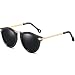 ATTCL 2016 Vintage Fashion Round Arrow Style Wayfarer Polarized Sunglasses for Women 11189 Black