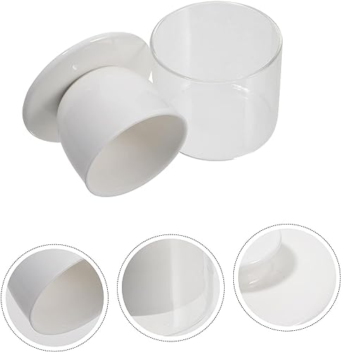 Boîte de rangement pour beurre et fromage récipient verre robuste - 4