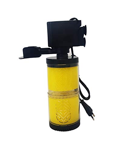 takestop® DN-1502 15W 1800L/H 2 Filter Sponge Filter Pump for Aquarium Freshwater Salted Immediate