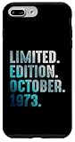 Photo Gallery edizione limitata ottobre 1973 retro vintage 1973 custodia per iphone 7 plus/8 plus Photo Gallery edizione limitata ottobre 1973 retro vintage 1973 custodia per iphone 7 plus/8 plus