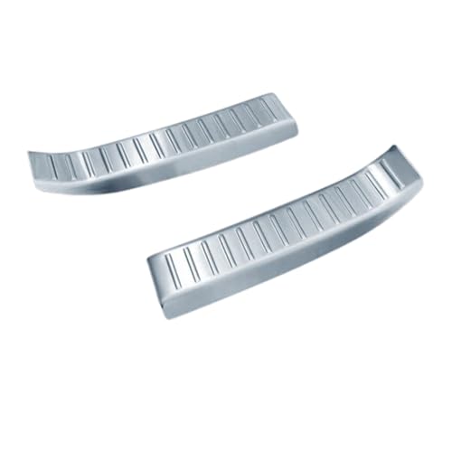 Seuil de Coffre Mazda CX-30 Évitez les Rayures du Pare-Chocs Intérieur Argent 4pc