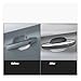 Chrome car door handle Fit For Renault Clio 3 III 2005~2014 Chrome Door Handle Covers Stickers Exterior Scratch resist Car Decorate Accessories Universal Chrome Car Door Handle(4 Button 4 Door)