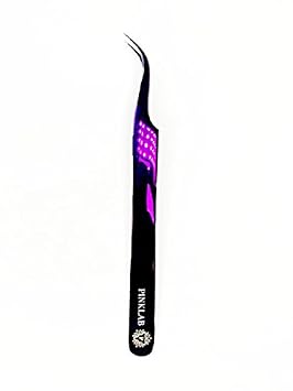 Rev Pro Purple Curve/single/tweezer/3d & 6d for eyelash extension by PINKLAB